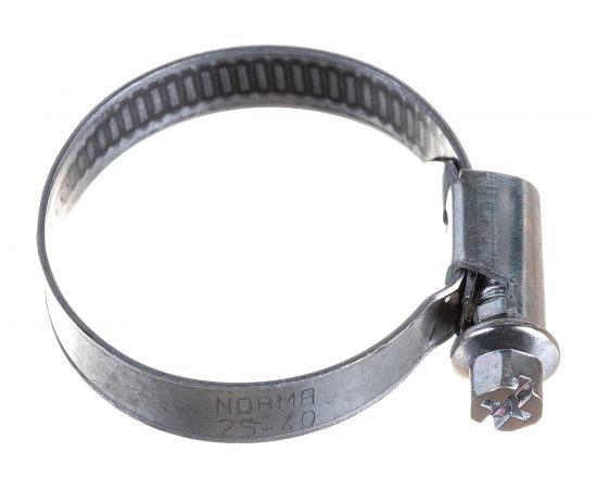 Червячный хомут NORMA TORRO 9 C7W1 алюцинковая сталь EAC 25-40 – изображение 4