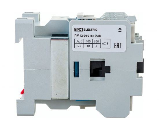 Электромагнитный пускатель TDM ПМ12-010151 У3В 400В 1р SQ0714-0039 – изображение 5