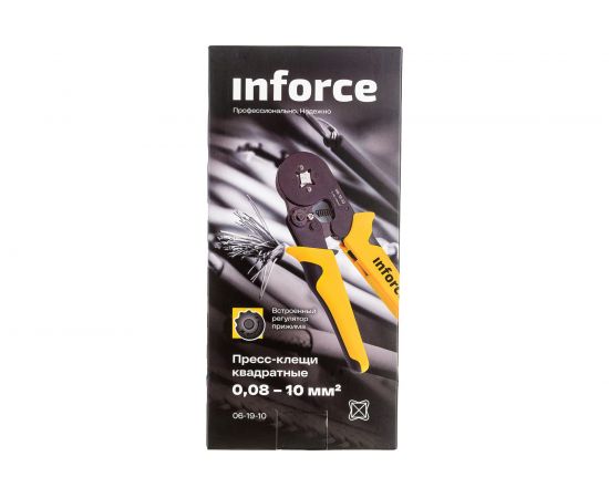 Квадратные пресс клещи Inforce 0.08-10 мм2 06-19-10 – изображение 8