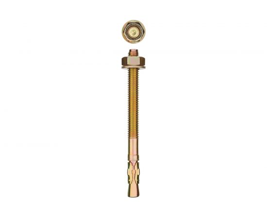 Клиновой анкер Зубр М8 x 120 мм, 40 шт, желтопассивированный 302032-08-120 