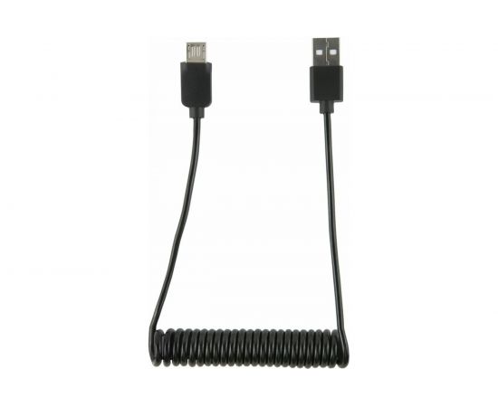 Дата-кабель Red Line Spiral USB - Micro USB, черный УТ000015709 