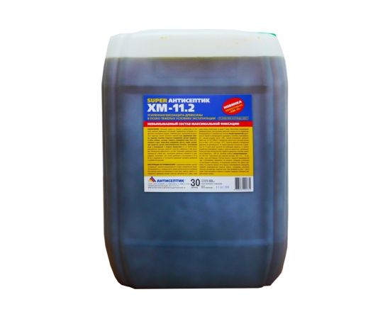 Раствор антисептика ЗАО "Антисептик" ХМ-11.2 в канистре 30 литров 00-00005355 