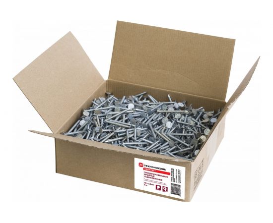 Удлиненные ершеные гвозди Технониколь Шинглас оцинкованные 45х3,5 мм TN472079 
