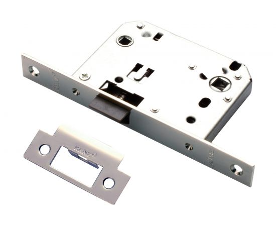 Сантехническая защелка RENZ РЕНЦ пластиковый язычок, никель матовый INLB 2070 plastic SN 