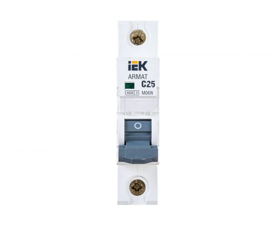 Автоматический выключатель IEK ARMAT M06N 1P C 25А AR-M06N-1-C025 