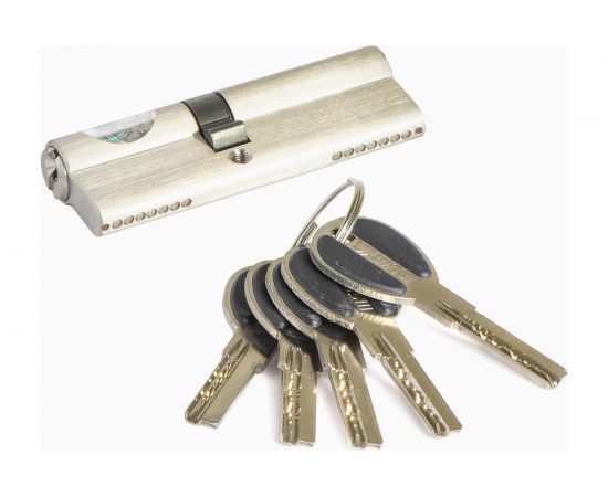 Цилиндровый механизм MSM перф. ключ-ключ, C 80 мм 45/35 SN 7502 