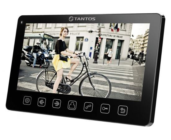 Монитор видеодомофона Tantos Amelie Slim, Black 