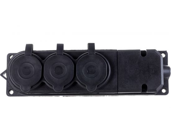 Электрический каучуковый тройник SAMGRUPP 16А 220В 16138 