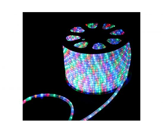 NEON-NIGHT Светодиодный гибкий шнур Дюралайт бухта 100м 24 LED/метр, мультиколор 121-329-4 – изображение 2