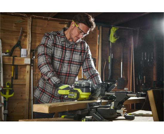 Торцовочная пила Ryobi 18В RMS18190-0 5133005502 – изображение 2