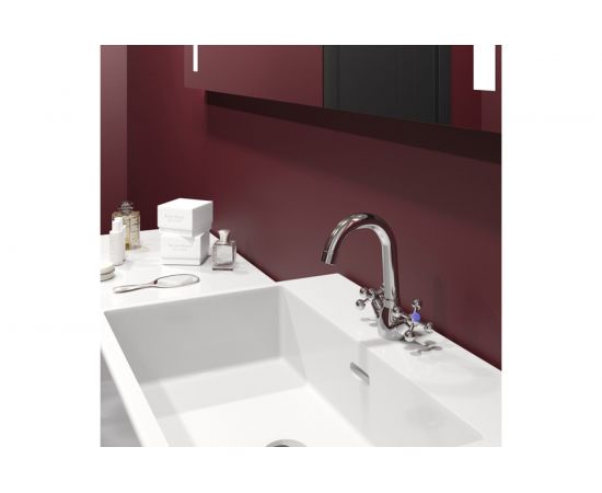 Смеситель для умывальника Mixline 1/2 керамика, без подводки ML07-04 NEW 529849 – изображение 2