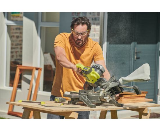 Торцовочная пила Ryobi 18В RMS18190-0 5133005502 – изображение 3