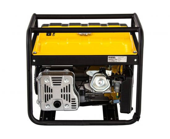 Бензиновый генератор DENZEL PS 80 E-3, 6,6 кВт, 400В, 25л 946954 – изображение 3