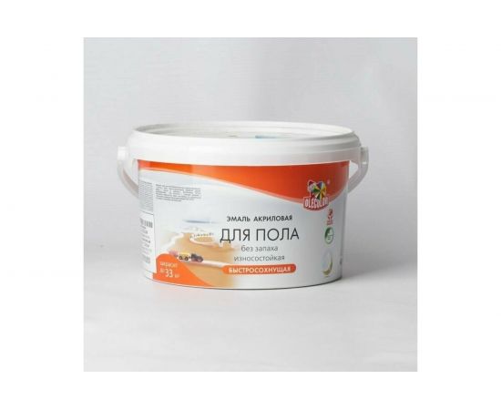 Акриловая эмаль для полов OLECOLOR красно-коричневый, 2.5 кг 4300004564 – изображение 3