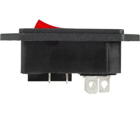 Разъем питания REXANT C14 3PIN с клавишным выключателем с красной подсветкой 250 V 6 А 10 шт 36-2282 – изображение 3