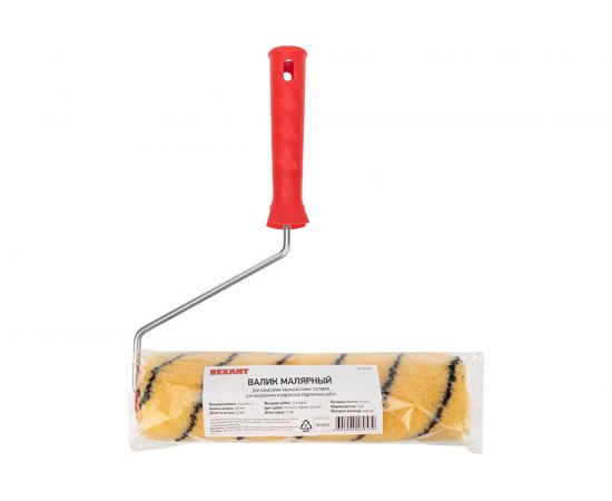 Валик REXANT полиакрил, ворс 11 мм, ширина ролика 240 мм, бюгель 6 мм, диам. 42 мм 89-0022 – изображение 3