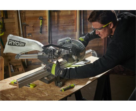 Торцовочная пила Ryobi 18В RMS18190-0 5133005502 – изображение 4