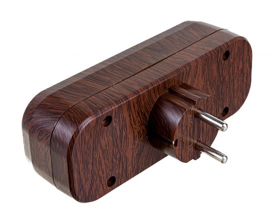 Блок TDM на 3 гнезда 2П З плоский 16А 250B Эко бук SQ1806-0081 – изображение 4