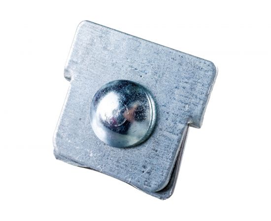 Держатель круглого проводника EZETEK 6-10мм для фальца 0.7-3мм, оцинковка 91092 – изображение 5