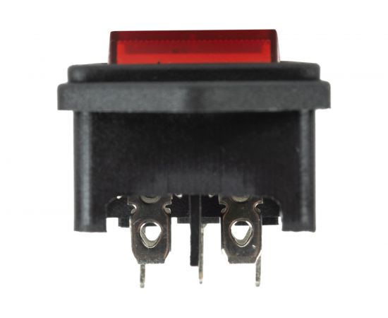 Разъем питания REXANT C14 3PIN с клавишным выключателем с красной подсветкой 250 V 6 А 10 шт 36-2282 – изображение 5