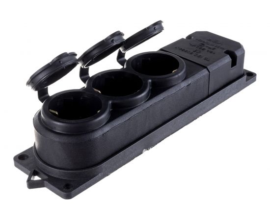 Электрический каучуковый тройник SAMGRUPP 16А 220В 16138 – изображение 5