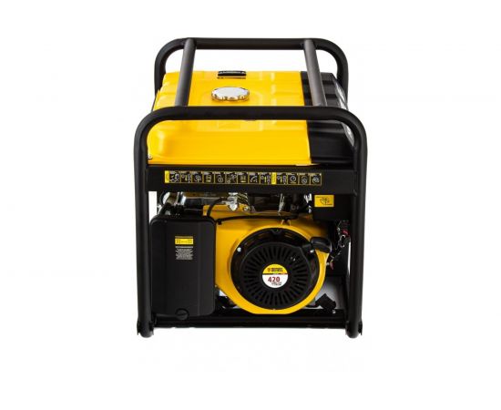 Бензиновый генератор DENZEL PS 80 E-3, 6,6 кВт, 400В, 25л 946954 – изображение 5
