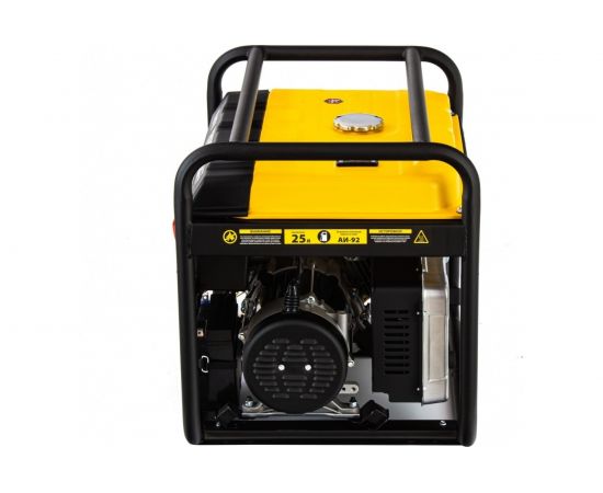 Бензиновый генератор DENZEL PS 80 E-3, 6,6 кВт, 400В, 25л 946954 – изображение 7