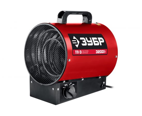 Электрическая тепловая пушка ЗУБР 3.2 кВт ТП-3 – изображение 7