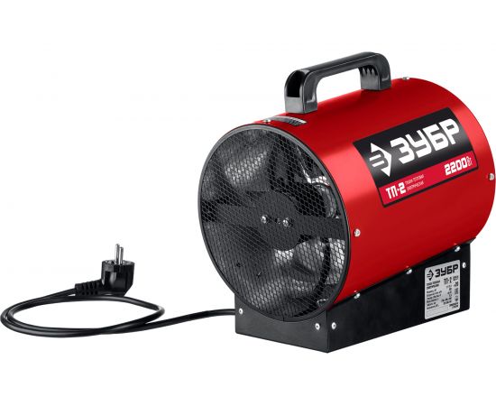 Электрическая тепловая пушка ЗУБР 2.2 кВт ТП-2 – изображение 8