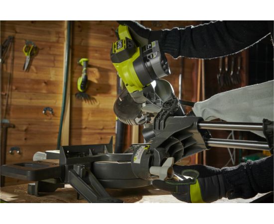 Торцовочная пила Ryobi 18В RMS18190-0 5133005502 – изображение 10