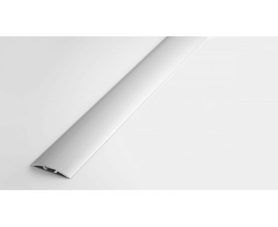 Порог прямой скрытый алюминиевый анодированный ЛУКА (31,2 мм, 1,8 м, серебро) УТ000005287 