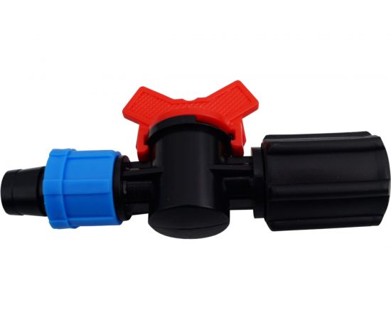 Кран для капельной ленты Профитт ВР 1/2", 16 мм 9271725 