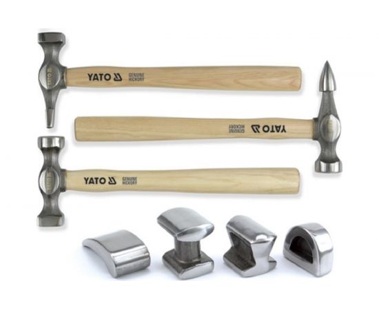 Набор рихтовочных молотков YATO 7 шт YT-4590 