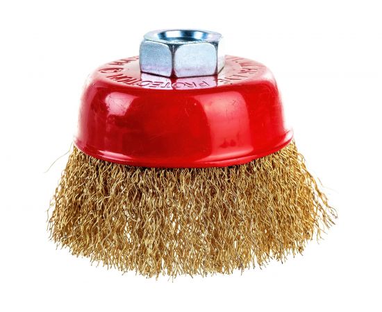 Щетка металлическая чашка (75 мм; М14) для УШМ ON 20-03-075 