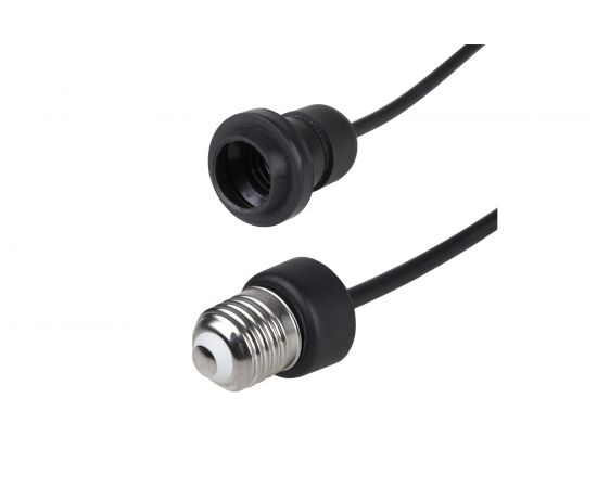 Цокольный удлинитель NEON-NIGHT E27 провод 50см, влагозащищенный 331-015 