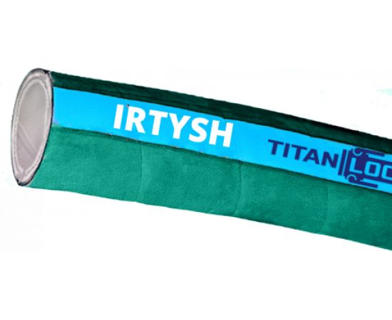 TITAN LOCK Химостойкий рукав «IRTYSH», внутр диам 51мм, -40C, 16bar, EPDM, нап-всас, TL050IR 5м 