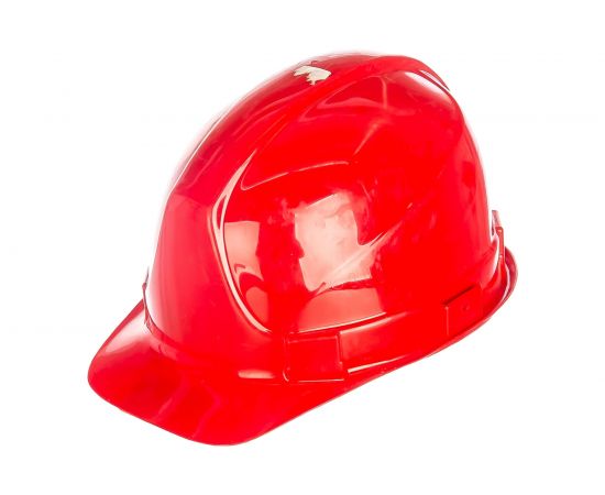 Каска Uvex Супер Босс, Pe, пластиковое оголовье, красная 9752320 