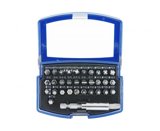 Набор бит-вставок 33 предмета KRAFT KT 700698 – изображение 2