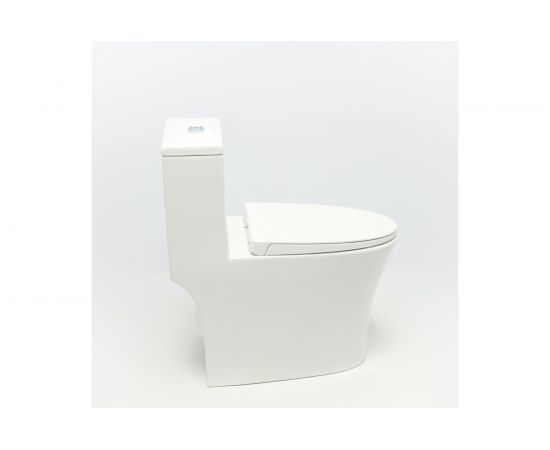 EVA GOLD Монолит SM9609, безободковый, сиденье дюропласт, с гофрой и подводкой УТ-00001112 – изображение 2