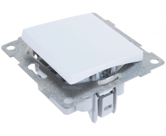 Механизм выключателя GUSI ELECTRIC Ugra 1кл. 2-х полюсный, СУ, 10А, 250В, белый С11В5-001 – изображение 2