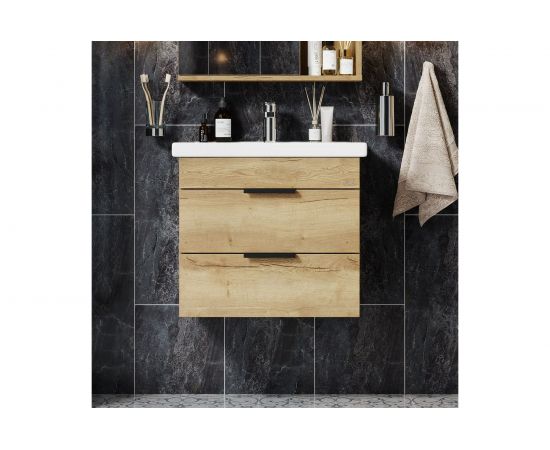 Onika Тумба подвесная с раковиной ЛЕГРАН 50.13 дуб галифакс 105031 – изображение 2