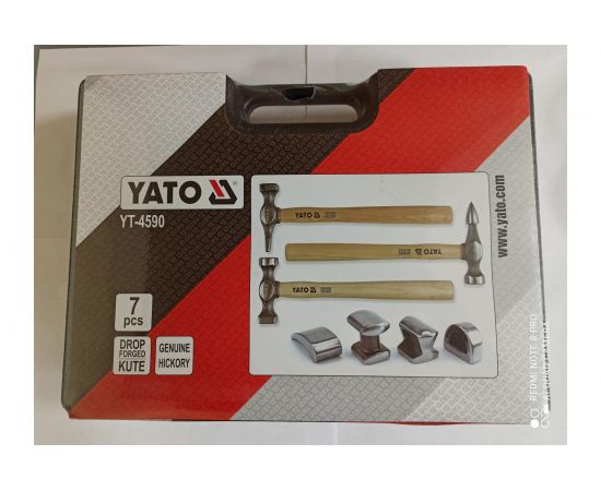 Набор рихтовочных молотков YATO 7 шт YT-4590 – изображение 2