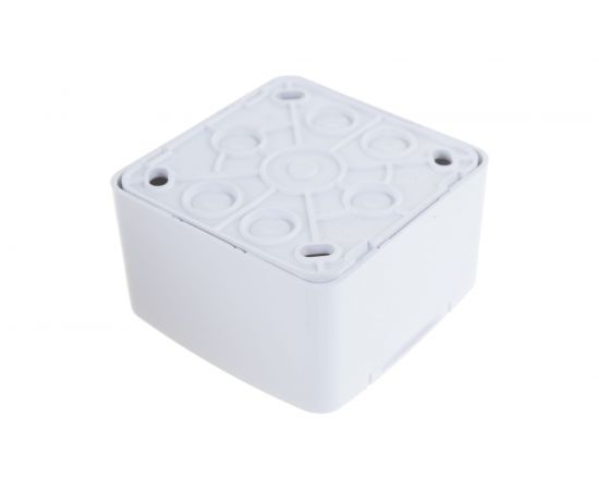 Розетка Lezard VIOLA с заземлением, с крышкой, керамика белый 751-0200-123 – изображение 3