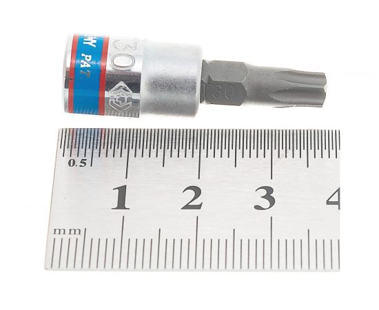 Насадка-бита торцевая (1/4"; TORX 30; 37 мм) KING TONY 203330 – изображение 4