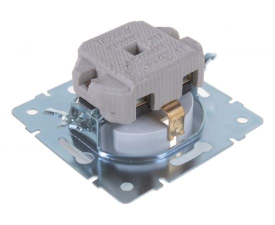 Розетка LEZARD KARINA с/ з керамика белая 707-0288-122 – изображение 4