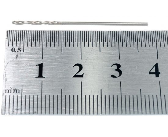 Сверло по металлу (1.05 мм; ц/х; Р6М5) Sekira 34055 – изображение 4