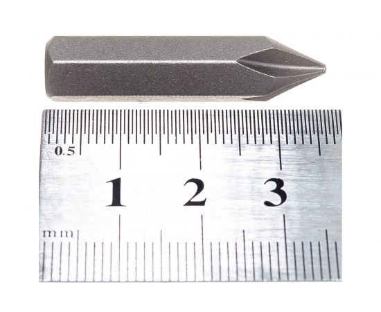 Бита крестовая короткая (PH1; 5/16") Hans 022-4PH1 – изображение 5