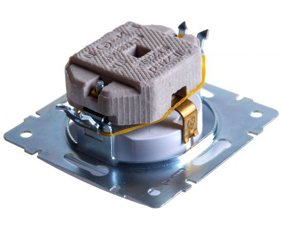 Розетка LEZARD KARINA с/ з керамика белая 707-0288-122 – изображение 5