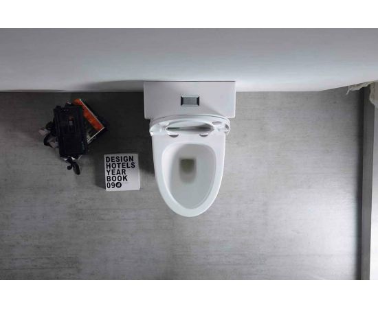 EVA GOLD Монолит SM9609, безободковый, сиденье дюропласт, с гофрой и подводкой УТ-00001112 – изображение 8