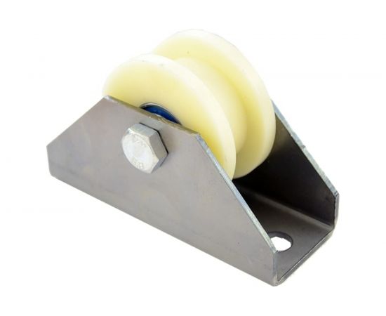 Ролик Rolik-Opt капролон, d.70 мм, под профильную трубу 20х20 мм, на платформе К2706 